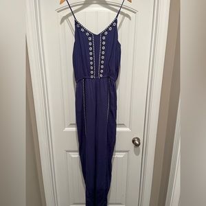 Royal Blue Ladies jumpsuit.